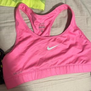 Pink Nike Sports Bra
